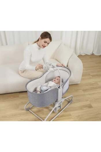 Mastela 4-in-1 Baby Crib and Rocking Chair