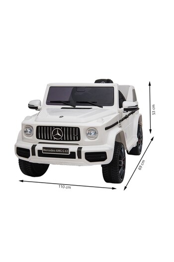 PROCART Electric car, remote control, Mercedes Benz G63, MP3, USB/SD, 2x25W, EVA foam wheels, suspension