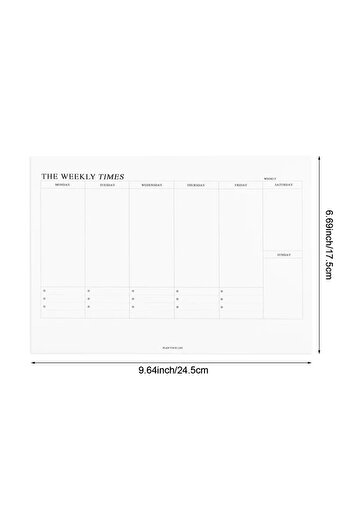 Choice Weekly Schedule Weekly Planner Monthly Undated Agenda Notebook Schedules Study Planner Korean Statio