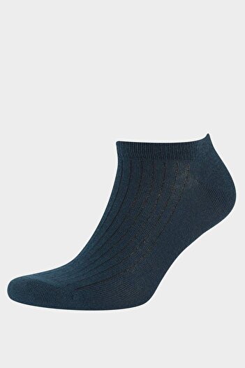 DeFacto Men's 5-Pack Cotton Booties Socks F5277Axns