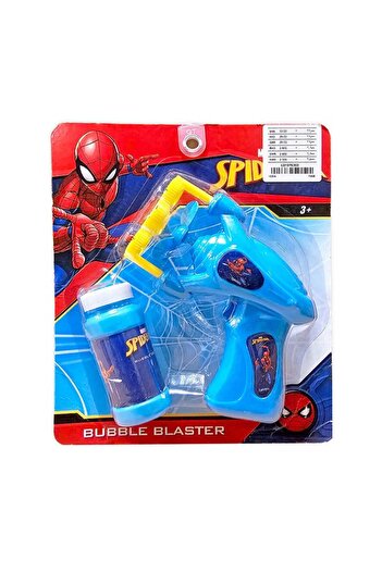 SPIDERMAN Pocket Money Bubble Gun - Themed Bubble Blasting Fun for Boys, Safe an