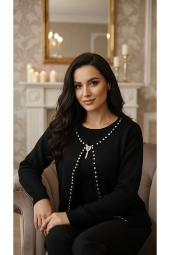 meday Clothing 🌟   Elegance Line – Knitwear Vest with Button Accessories 🌟   6 Different Colors