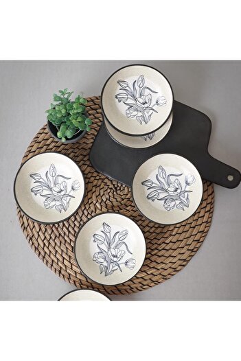 STOREMAX Goldwhirl Shade Ring Sauce Bowl/Cookie Bowl 13 cm 6 Pieces 21847 Trendflash 467437