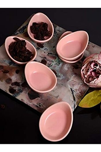 STOREMAX Goldwhirl Light Pink Mini Gondola Snack Bowl/Sauce Bowl 8 cm 6 Pieces Trendflash 467437