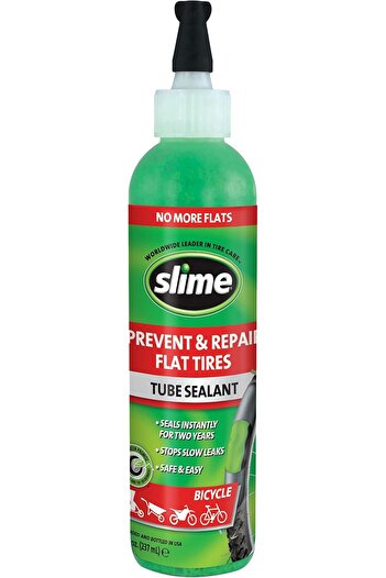 Slime Tube Sealant 10015 - Puncture Prevention for Bicycles, Dirt Bikes, Wheelbarrows and Ride-On Mo