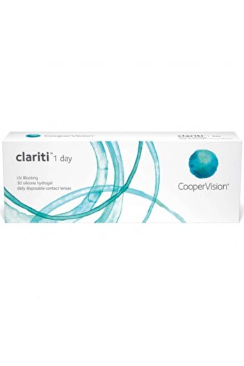 CooperVision Set lentile de contact cu dioptrie Clariti 1 Day, 30 buc, -1.00 D