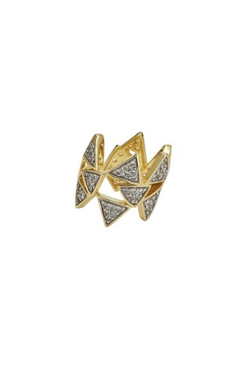 neslyaccessories Bicolor Geometric Ear Cuff