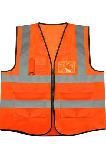 Teakwood One piece of orange engineering reflective vest/safety suit/construction reflective vest/hi