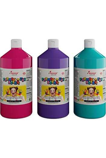 STOREMAX Polysight Rose Purple, Fuchsia, Turquoise Finger 3-Pack Set 3X1000 Gr Trendzap 467437