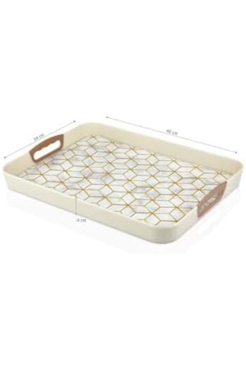 STOREMAX Goldwhirl Ahmet Rectangular Printed Tray Beach 34 X 46 Cm, Beach Trendflash 467437