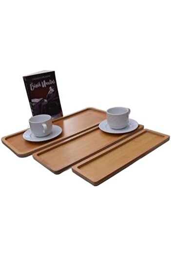 STOREMAX Goldwhirl Bamboo Presentation Tray Trendflash 467437