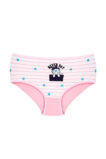 Öts Girl's Underwear 3-Piece Printed (96% Cotton - 4% Elastane)