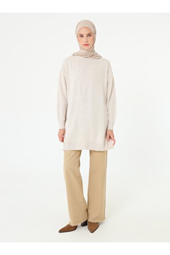 Refka Knitwear Tunic - Cream -