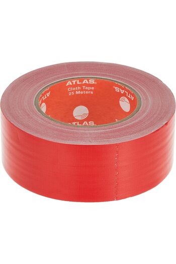 Atlas Binding/Cloth Tape 50mm x 25 Meter Red AS-BTC2025-RD