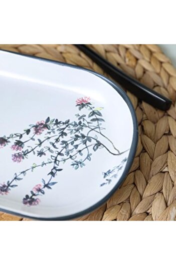 STOREMAX Goldwhirl Flower Garden Noyan Boat Plate 28 cm 2 Pieces 18938 Trendflash 467437