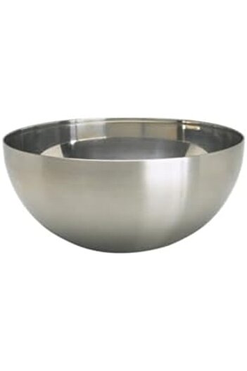 STOREMAX Goldwhirl Salad Bowl'Stainless Steel Bowl Blanda Blank' Serving Bowl 20 cm Diameter, Approx. 20,32