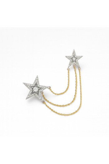 neslyaccessories Star Earring & Cartilage Link