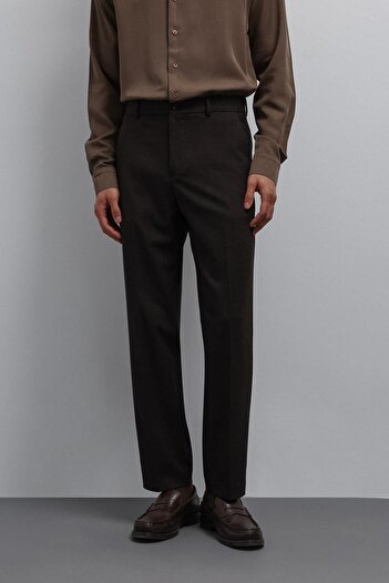 Antioch Brown Tapered Fit Men's Pants