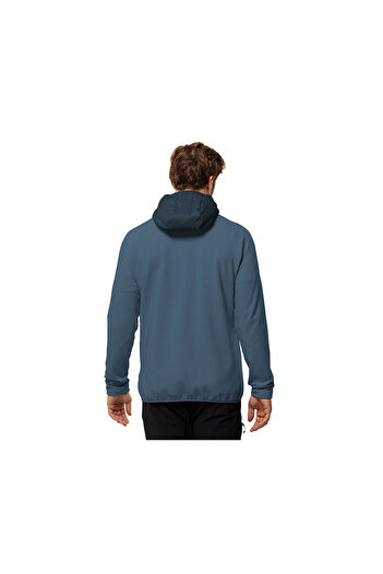 Jack Wolfskin Routeburn Pro Hybrid m Men's Oudoor Jacket 1710512-C0412 Navy Blue