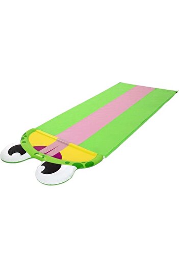 BESTWAY H2Ogo Friendly Frog Slide 488Cm, Water Slides & Blobz, 52389, Multi Color 4.88meter