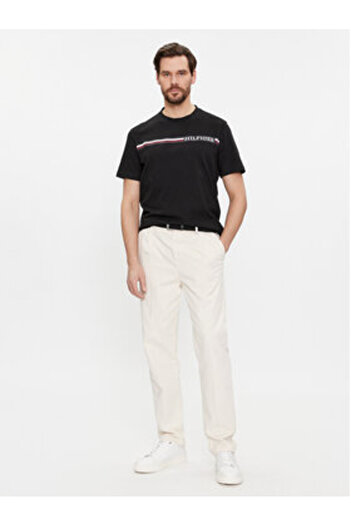 Tommy Hilfiger Men's T-Shirt MW0MW33688 Black