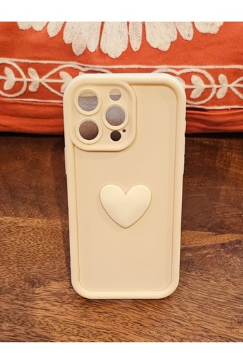 Generic Iphone 15 pro max case white flexible case