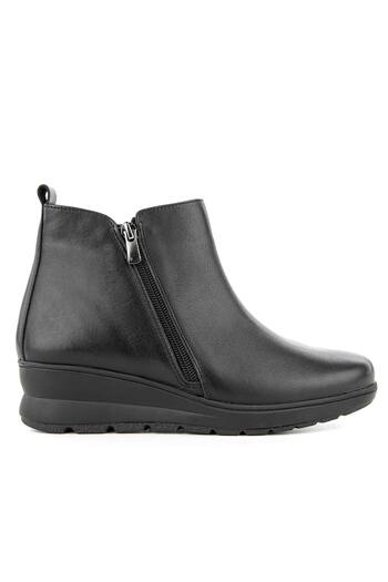 Muya Dorinta 6 Point Anatomical Sole Heel Spur Genuine Leather Women's Boots