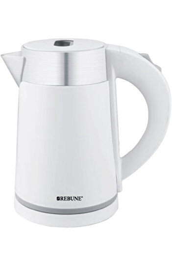rebune Stainless Steel Kettle 800 ml 1000 W RE-1-138W White