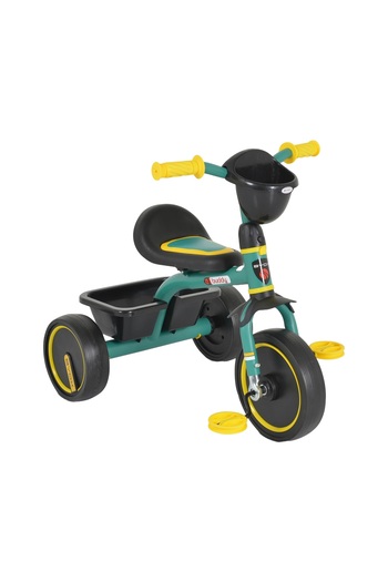 byox Buddy children's tricycle, two toy baskets, 3 years+, up to 25 kg