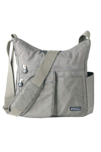 MHCNLL Waterproof Women's Bag MHCNLL, RFID Anti-Theft Pocket, Gray