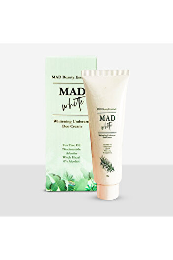 Mad WHITE WHITENING UNDERARM DEO CREAM