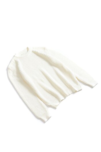 no7man Savoya White Sweater