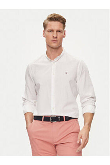 Tommy Hilfiger Men's Shirt MW0MW34650 White