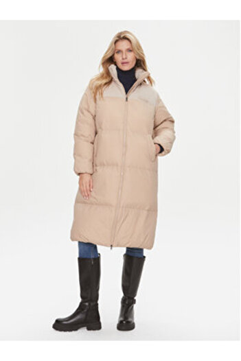 Tommy Hilfiger Women's Winter coat WW0WW39749 Beige