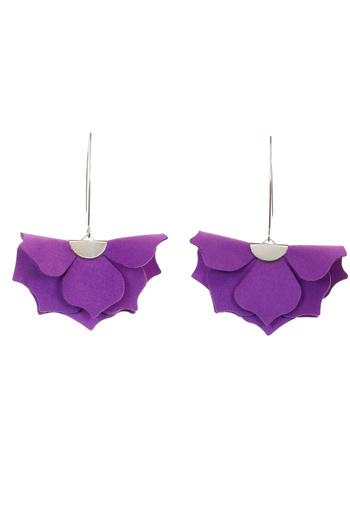 HAIArt Urban Petals Earrings - Purple