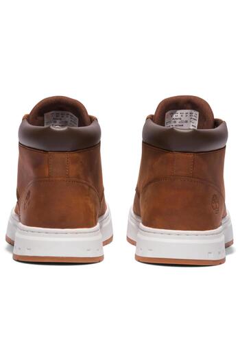 Timberland Men's Maple Grove Chukka Boots - Genuine Brown Leather, Size 43.5 (EU) Timeless Style