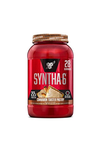 BSN Syntha-6 Whey Protein, Cinnamon Toaster Pastry, 2.91 Lb, 22 G of Ultra Premium Protein