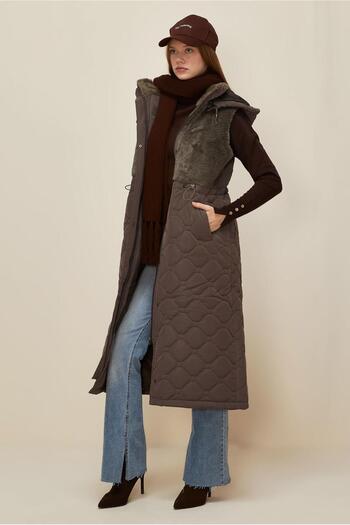 Alvina Fur Detailled Vest 90598