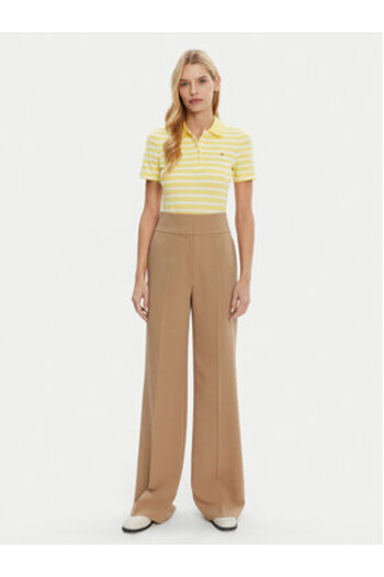Tommy Hilfiger Women's Polo WW0WW43225 Yellow