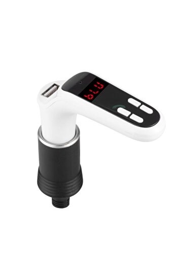 Car Accessories FM Bluetooth Modulator with USB, LCD Screen, and MicroSD Card Slot