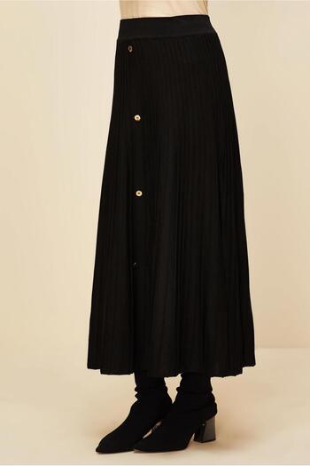 Alvina Button Detail Knit Skirt 60700
