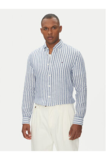 Tommy Hilfiger Men's Shirt MW0MW38581 Multicolor