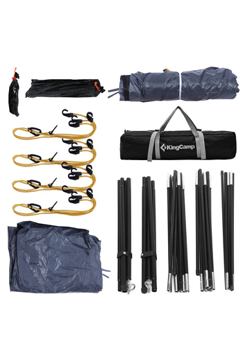 Other KING CAMP Compass Plus Car Tent - Gray