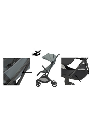 Other Espiro Pop 2025 Stroller 10 Black Lucerice