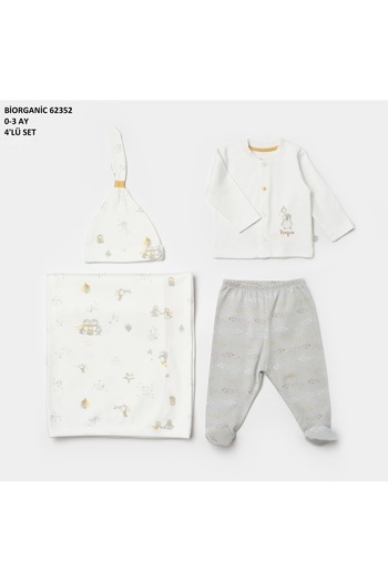 Biorganic Penguin Club Set of 4