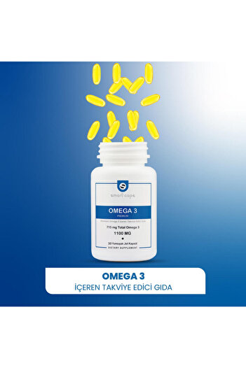 Smartcaps Smart Caps Omega 3 Premium 30 Softgels