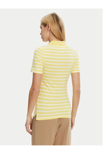 Tommy Hilfiger Women's Polo WW0WW43225 Yellow