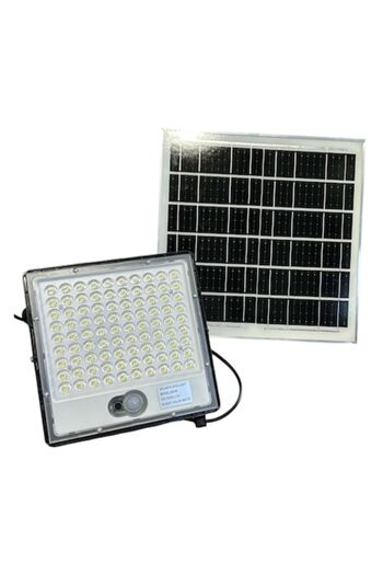 SOLAR LIGHT Proiector solar 800W cu panou solar, senzor de mișcare, telecomandă