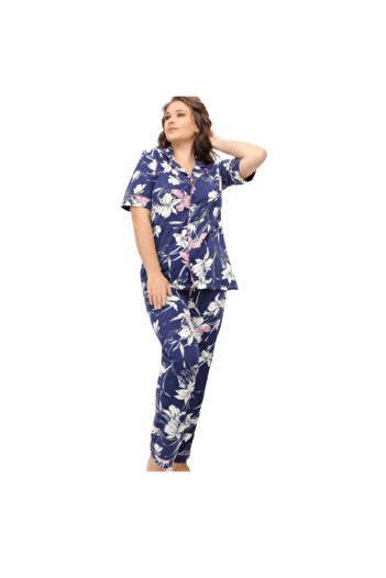 Generic Women's Cotton Oversize Pajamas - PJ 997