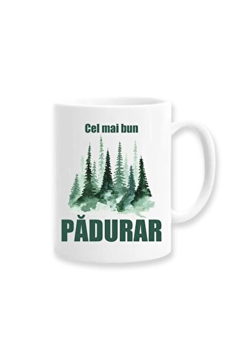 OEM Personalized Mug for Forester with Message 'Best Forester', Betaprint, White, 330ml